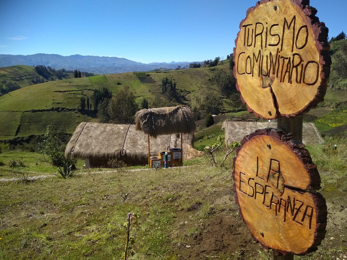 Вилла Turismo Comunitario La Esperanza Hacienda Colta Экстерьер фото